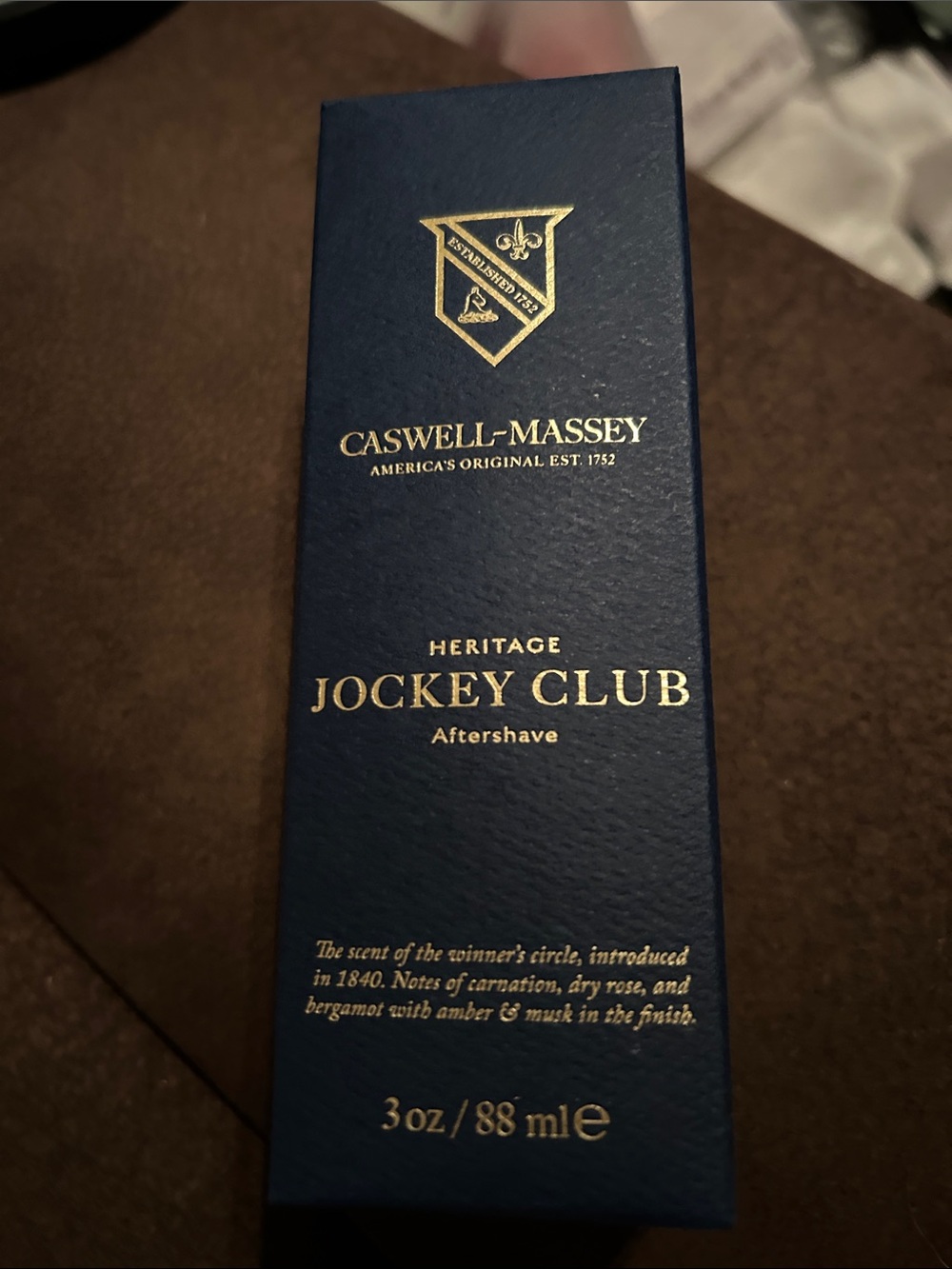 Heritage Jockey Club Aftershave - Navy Blue